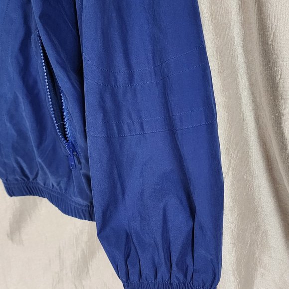 Like New Norm Thompson Zip Front Knit Lined Bomber Jacket size Medium Petite WOW - Picture 13 of 15